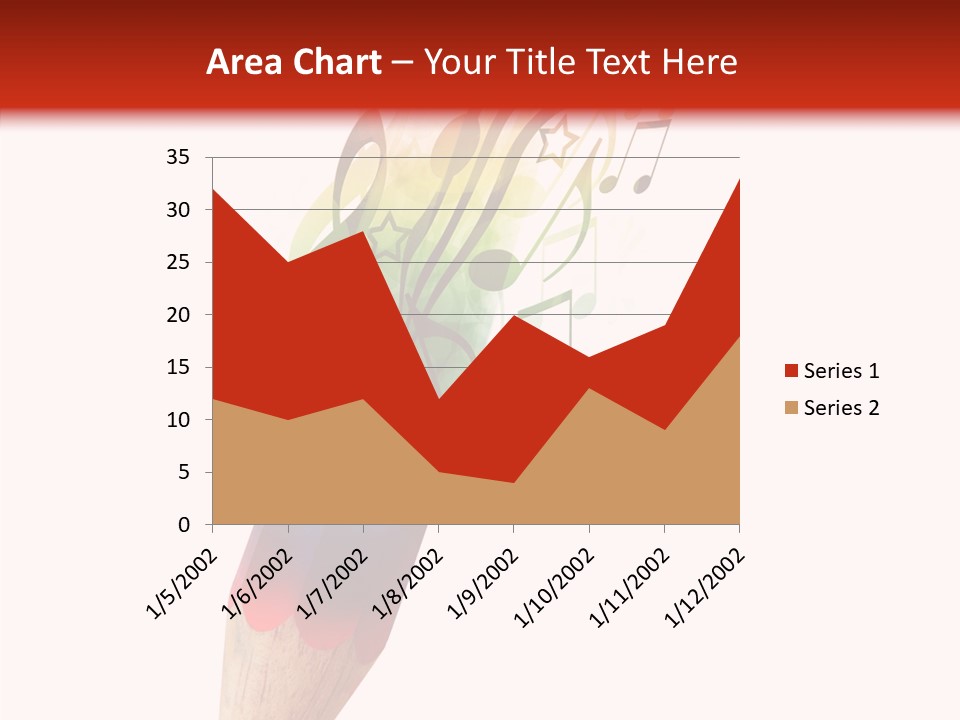 Music Sheet Swirl PowerPoint Template