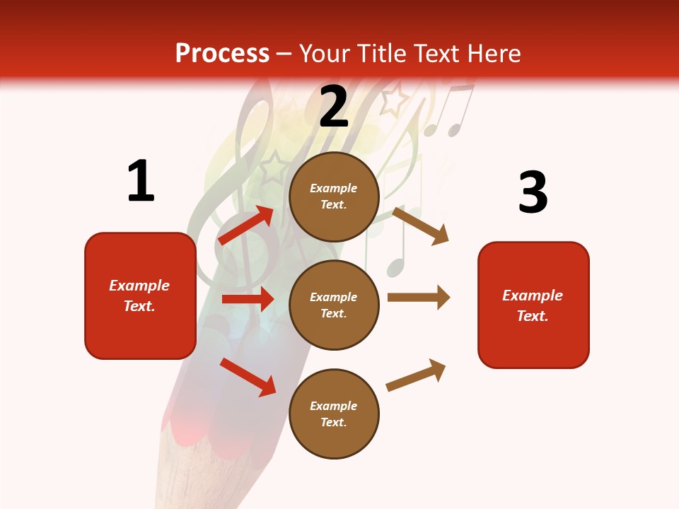 Music Sheet Swirl PowerPoint Template