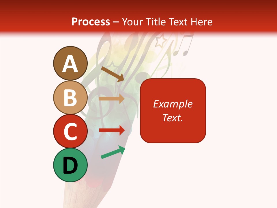 Music Sheet Swirl PowerPoint Template
