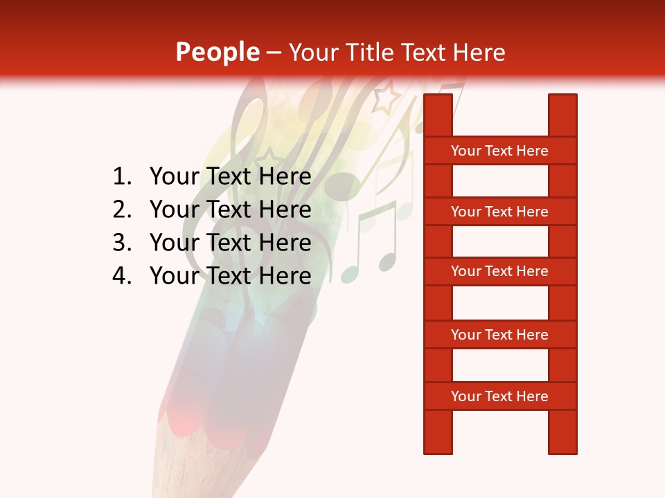 Music Sheet Swirl PowerPoint Template
