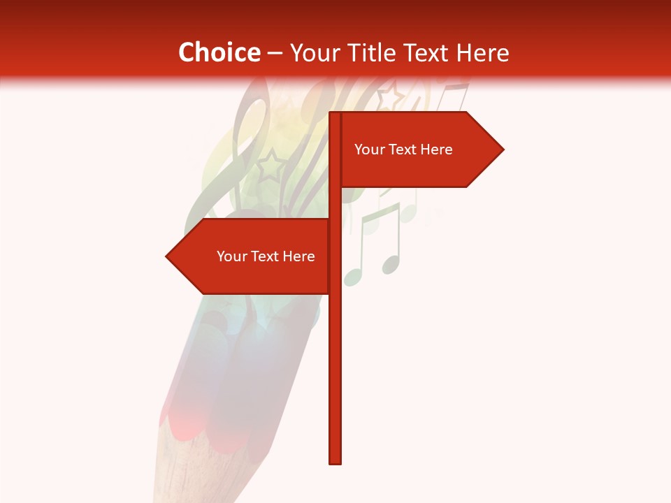 Music Sheet Swirl PowerPoint Template