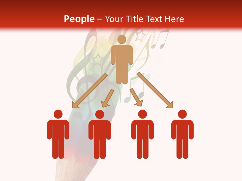 Music Sheet Swirl PowerPoint Template