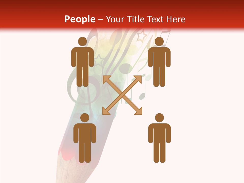 Music Sheet Swirl PowerPoint Template