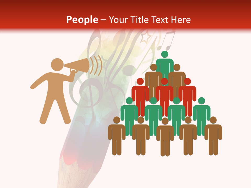 Music Sheet Swirl PowerPoint Template