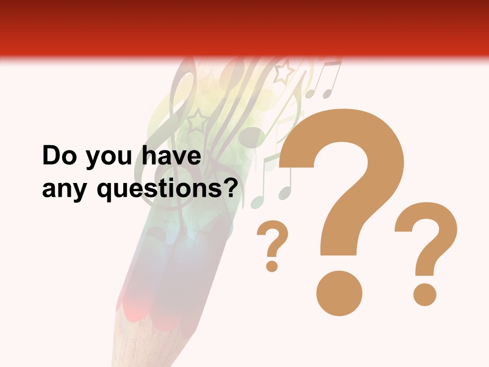 Music Sheet Swirl PowerPoint Template