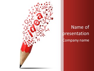 Idea Line Creation PowerPoint Template