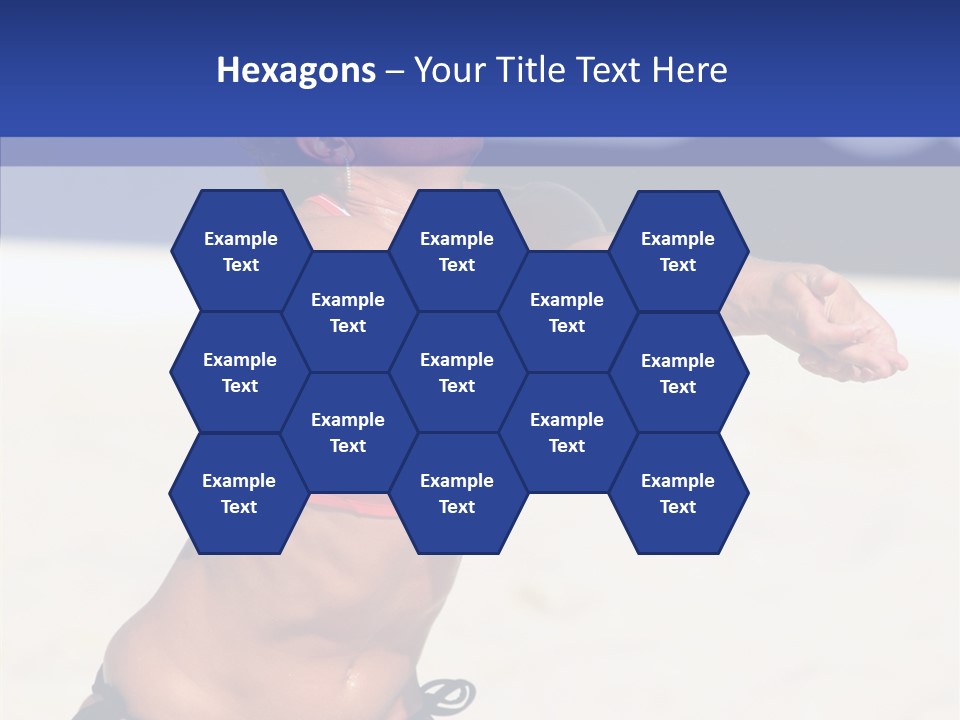 Play Pass Female PowerPoint Template