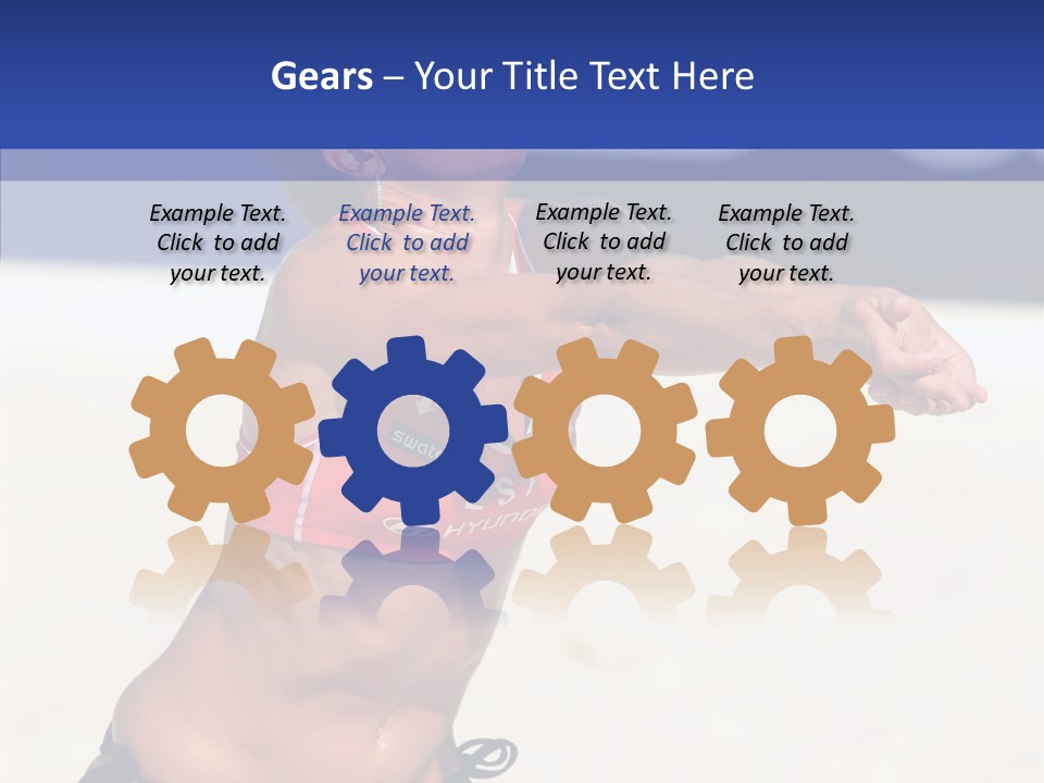 Play Pass Female PowerPoint Template