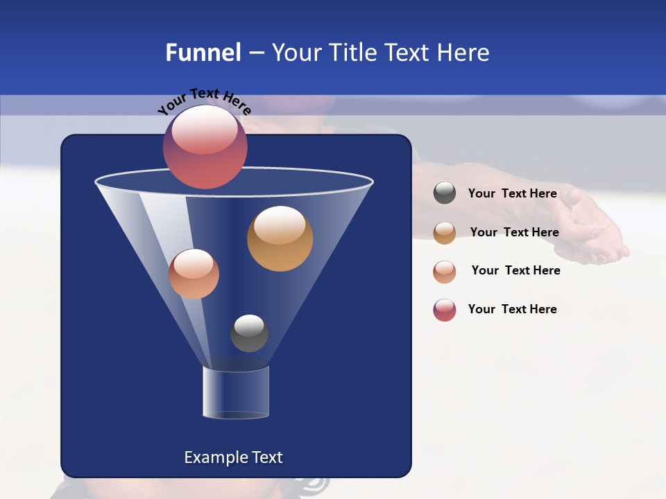 Play Pass Female PowerPoint Template