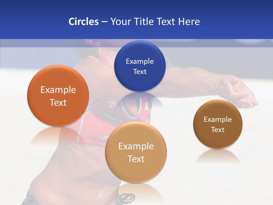 Play Pass Female PowerPoint Template