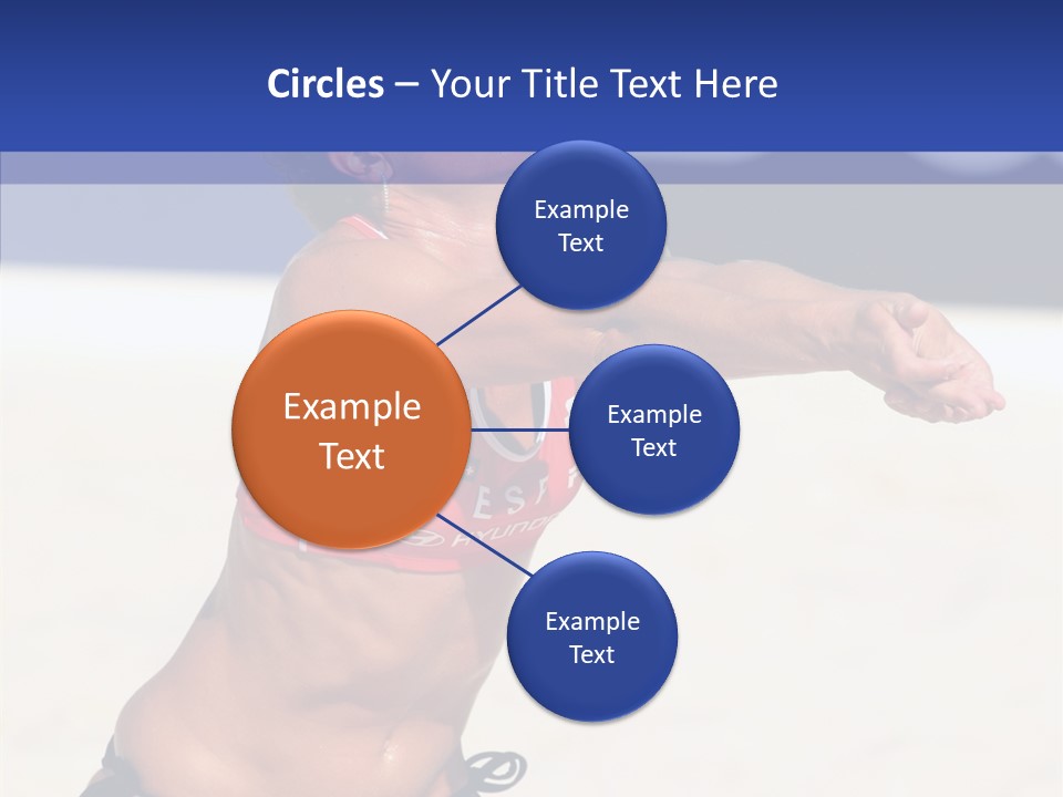 Play Pass Female PowerPoint Template