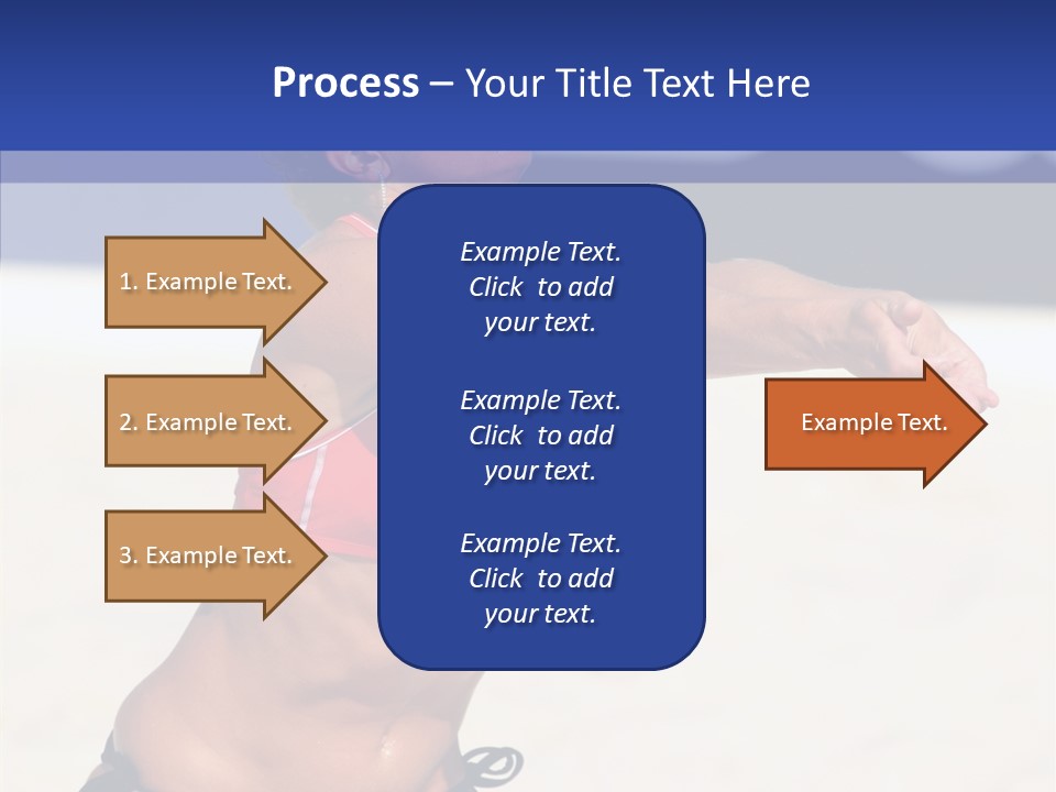 Play Pass Female PowerPoint Template