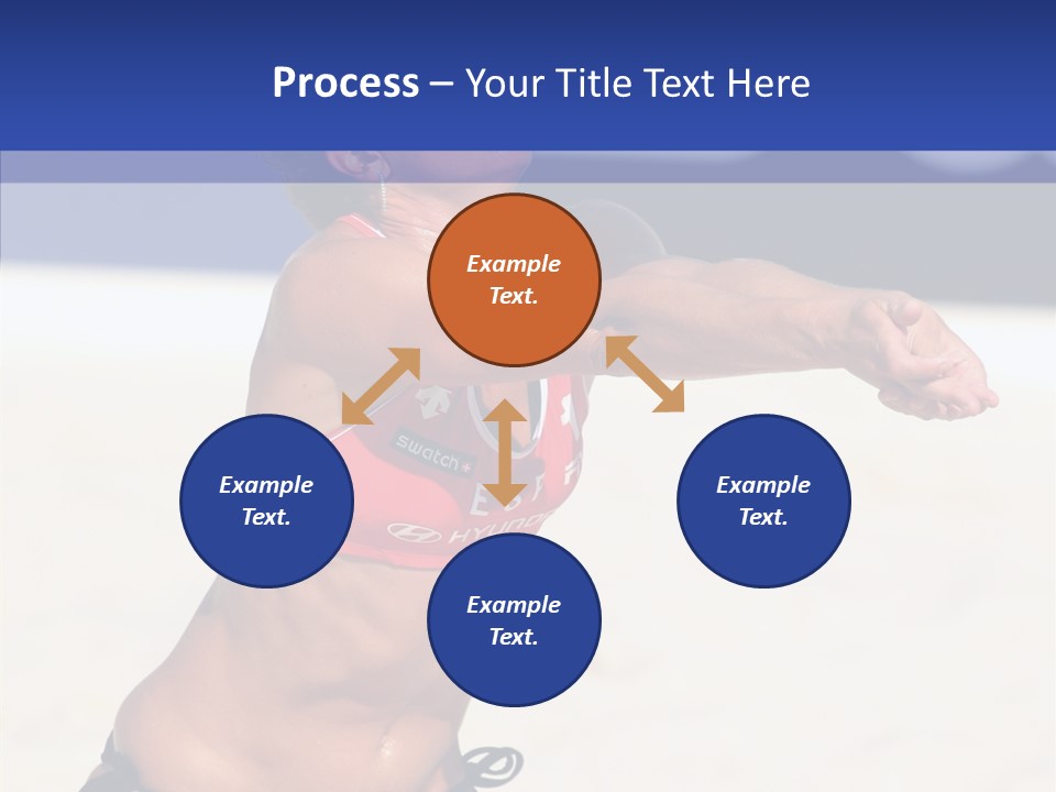 Play Pass Female PowerPoint Template