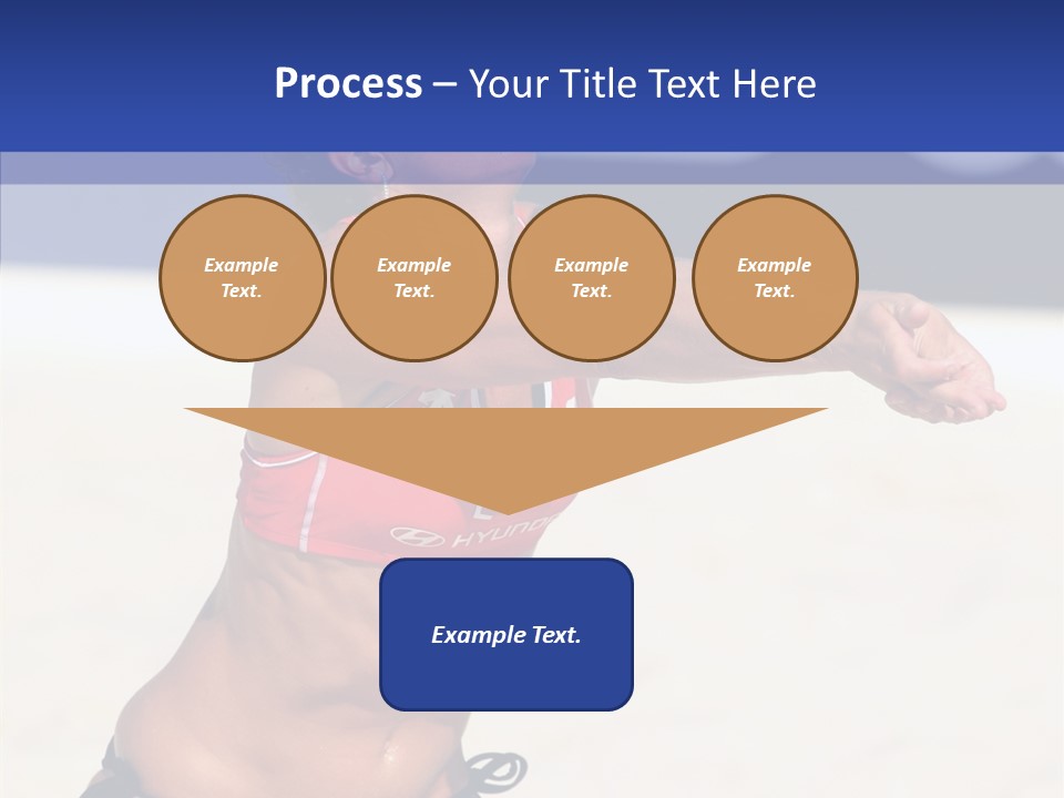 Play Pass Female PowerPoint Template