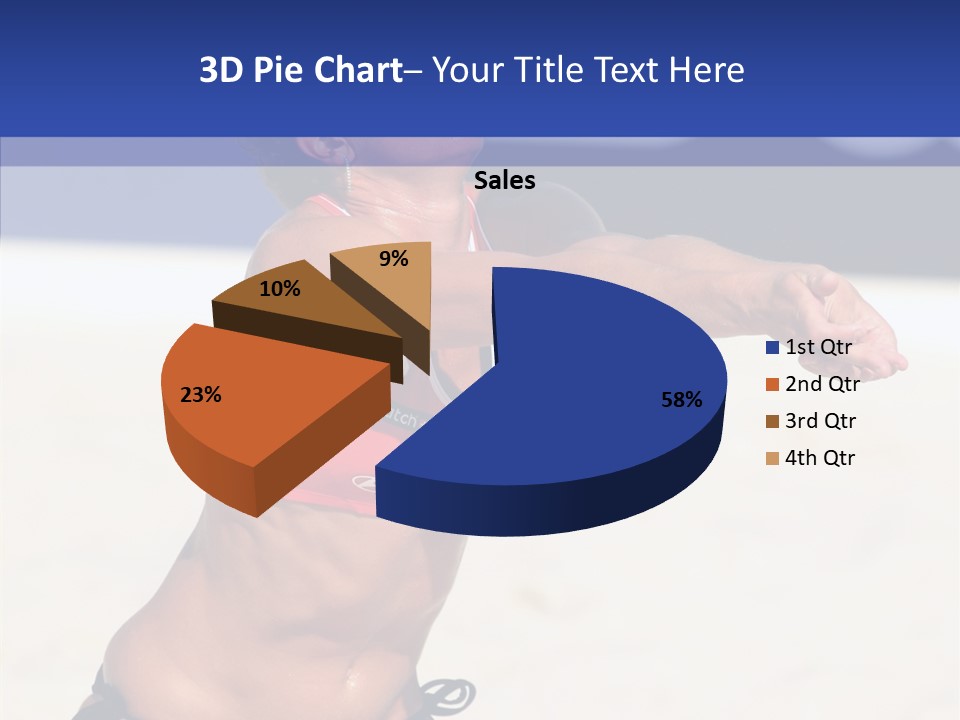 Play Pass Female PowerPoint Template