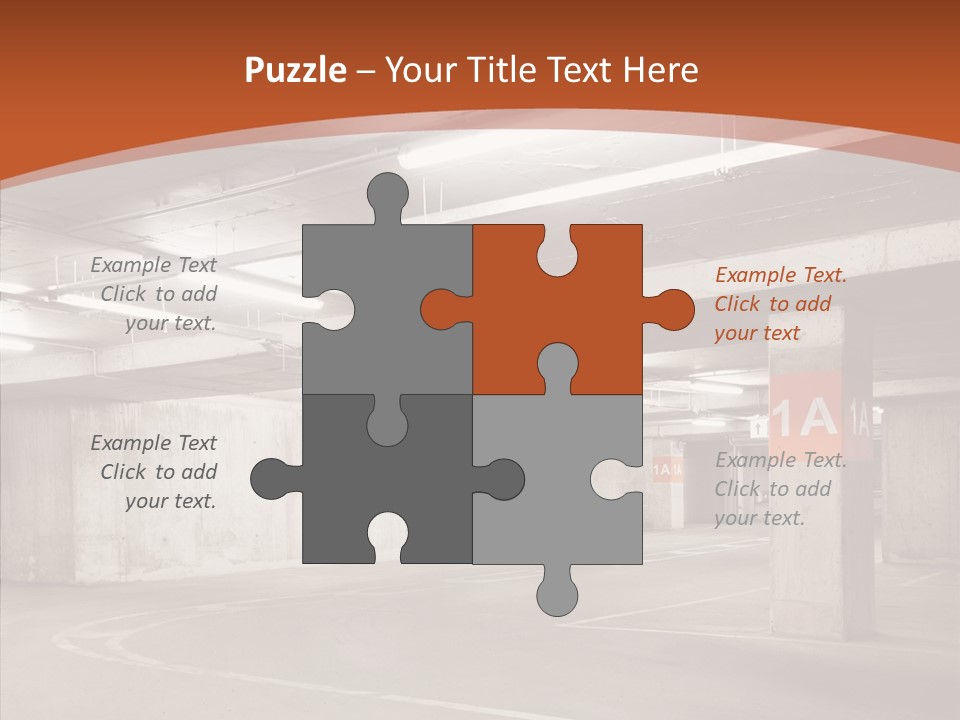 Floor Area Texture PowerPoint Template