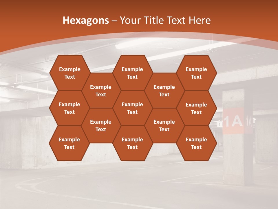 Floor Area Texture PowerPoint Template