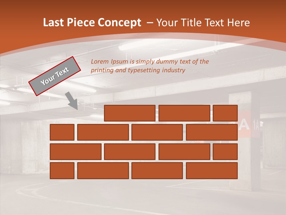 Floor Area Texture PowerPoint Template