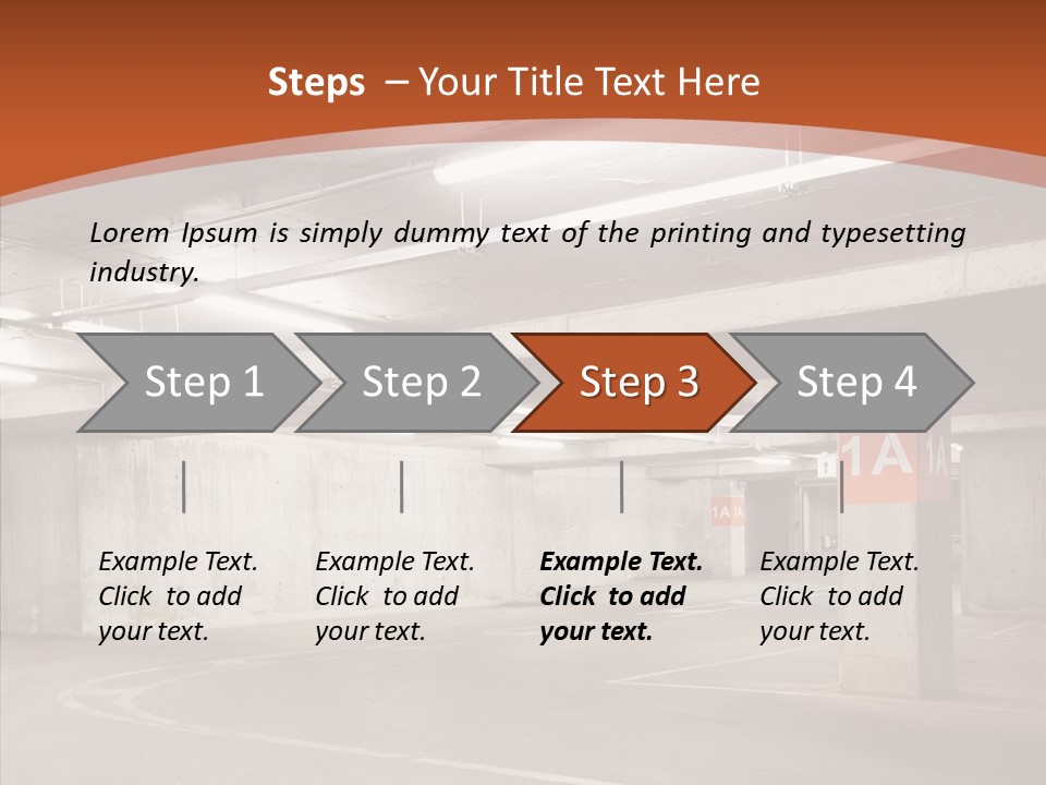 Floor Area Texture PowerPoint Template
