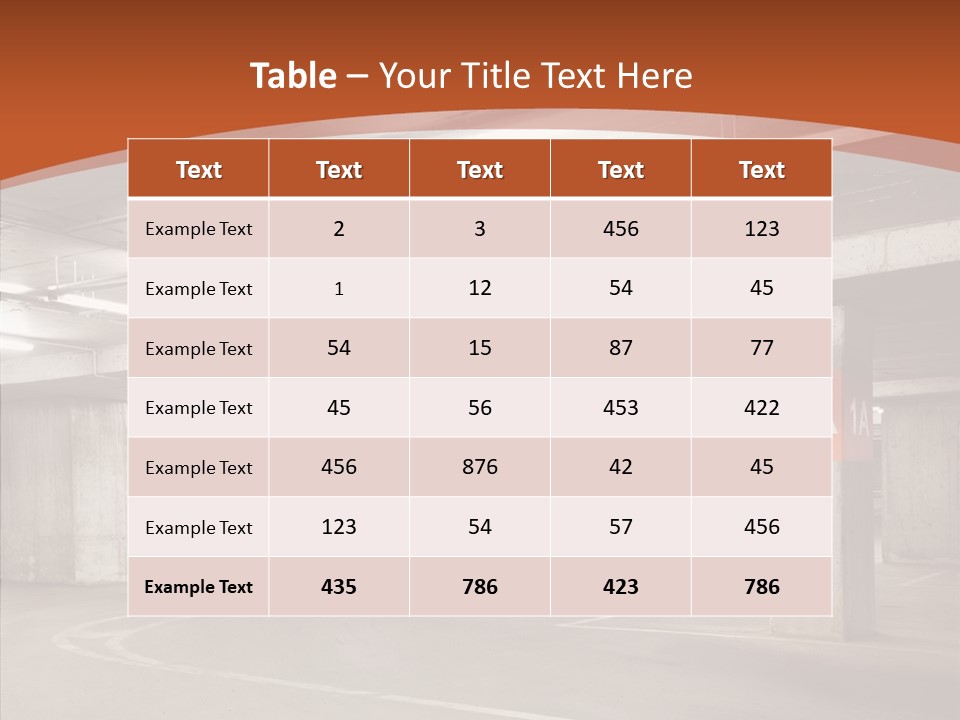 Floor Area Texture PowerPoint Template