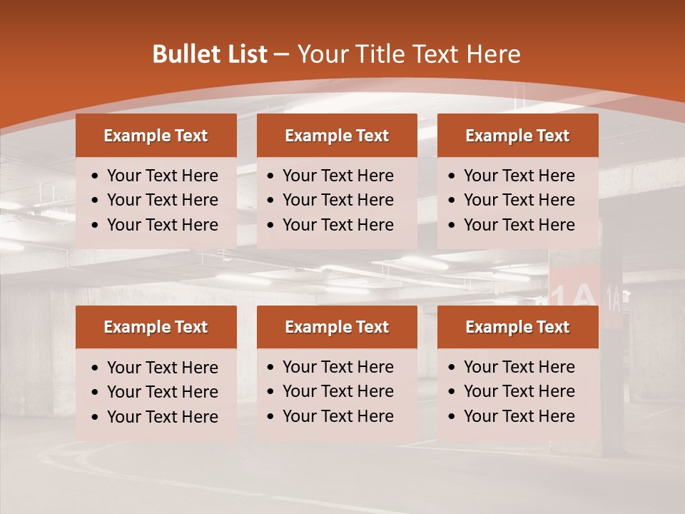 Floor Area Texture PowerPoint Template