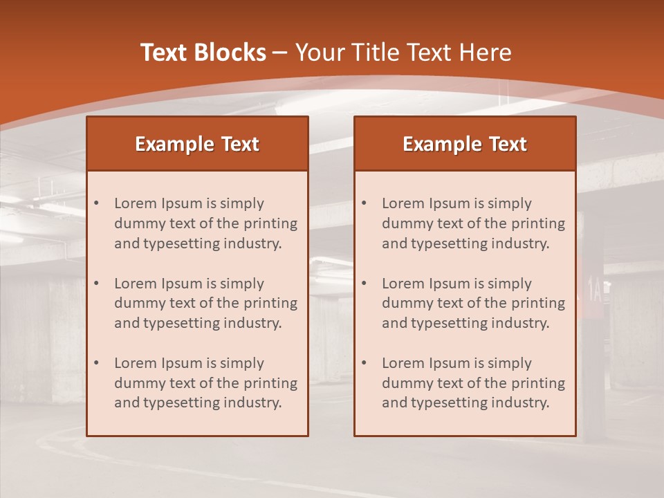 Floor Area Texture PowerPoint Template