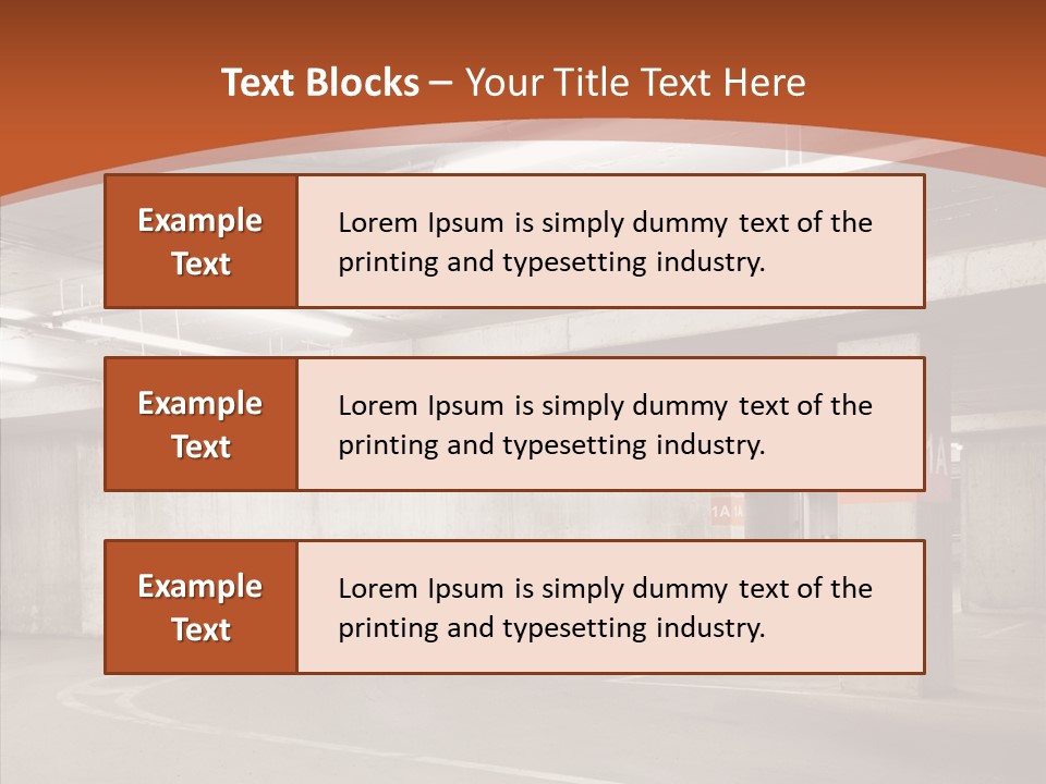 Floor Area Texture PowerPoint Template