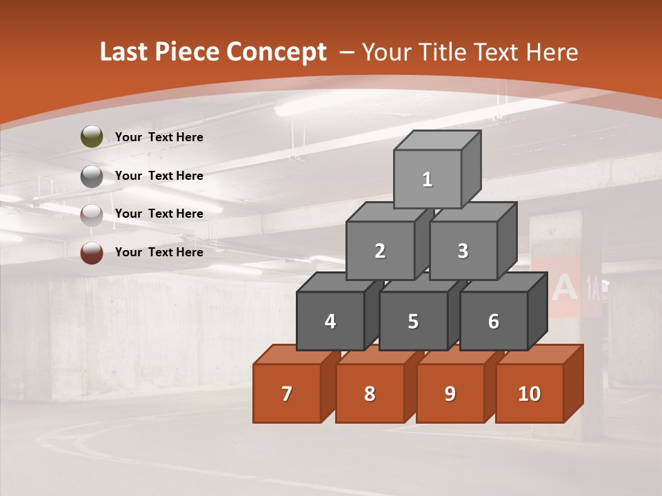 Floor Area Texture PowerPoint Template