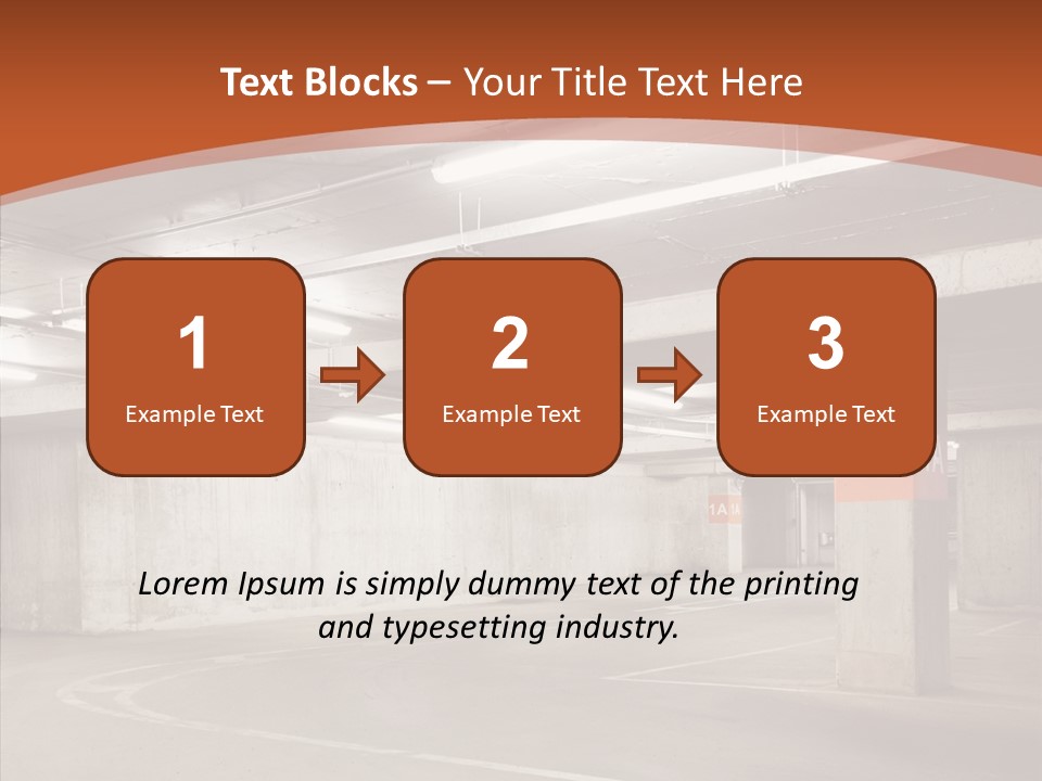 Floor Area Texture PowerPoint Template