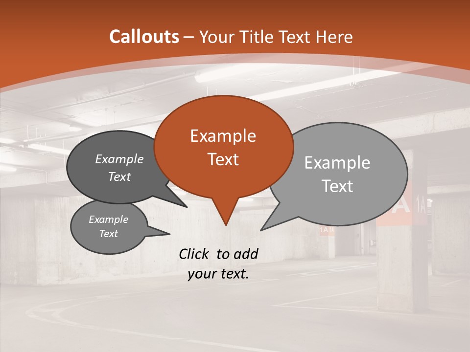 Floor Area Texture PowerPoint Template