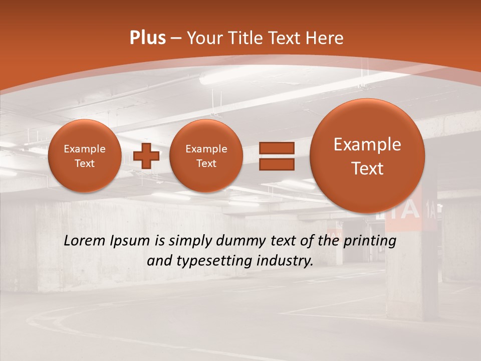 Floor Area Texture PowerPoint Template