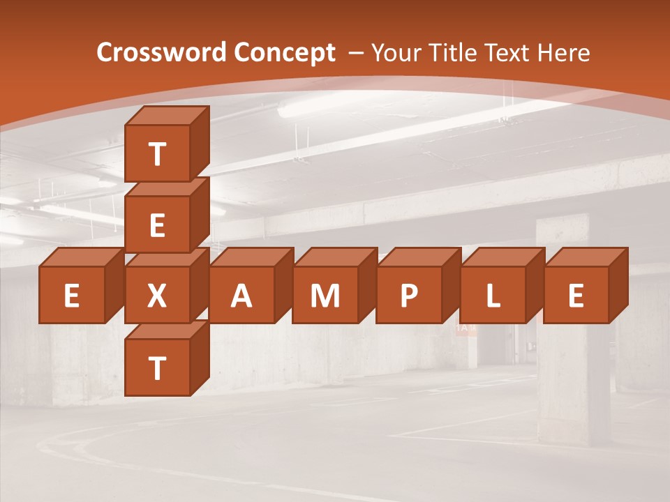Floor Area Texture PowerPoint Template