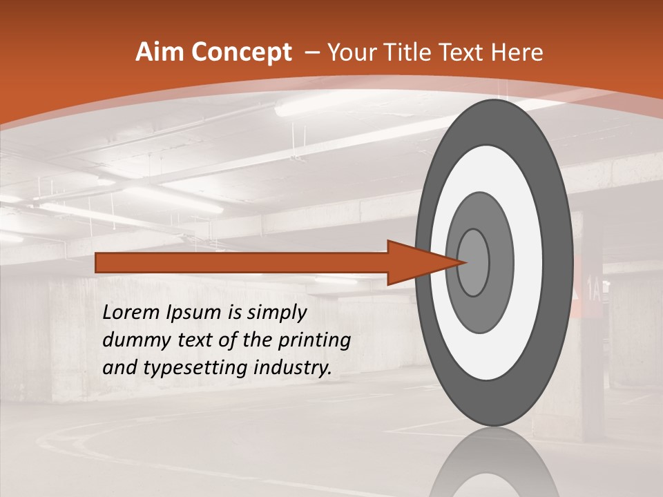 Floor Area Texture PowerPoint Template