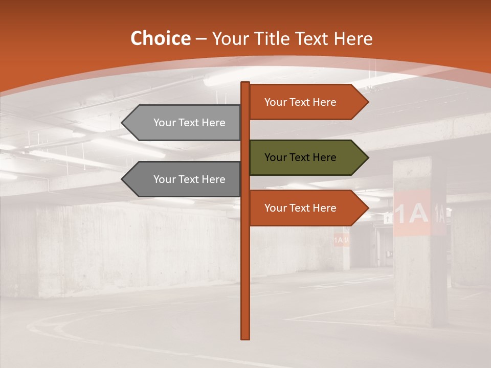 Floor Area Texture PowerPoint Template
