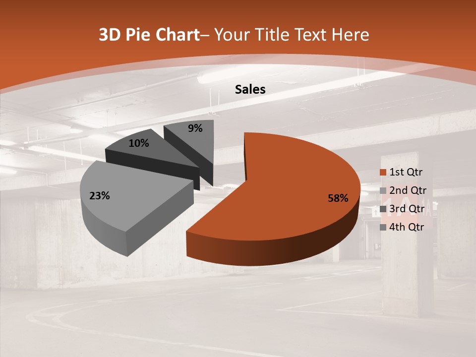Floor Area Texture PowerPoint Template