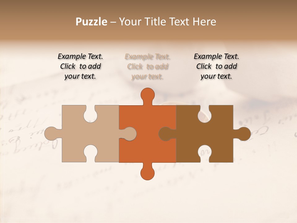 Band Gold Gift PowerPoint Template