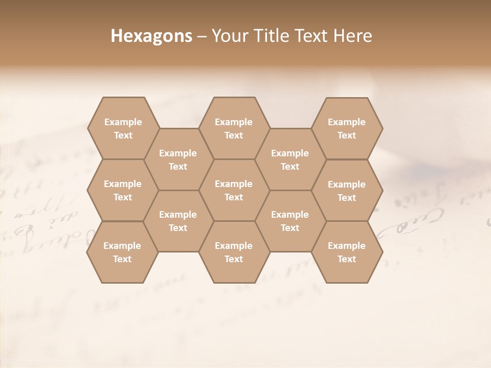 Band Gold Gift PowerPoint Template