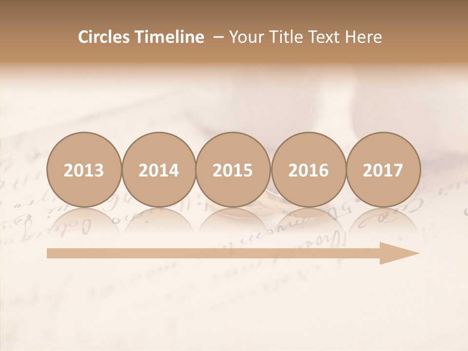 Band Gold Gift PowerPoint Template