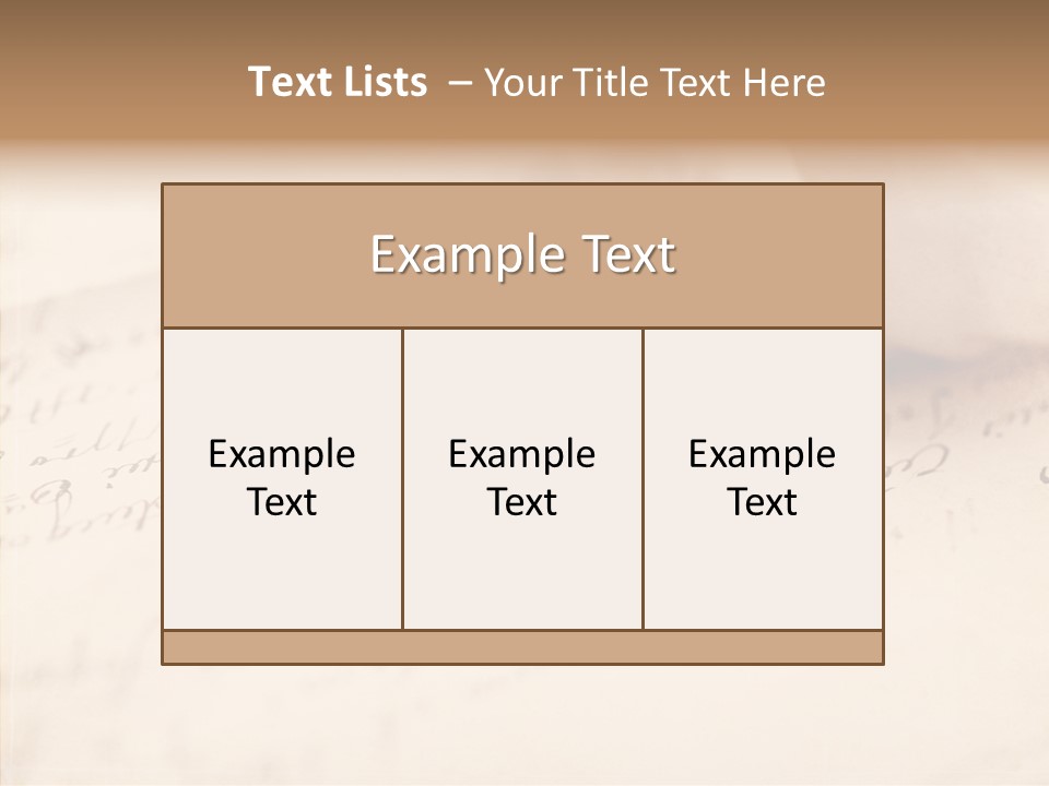 Band Gold Gift PowerPoint Template