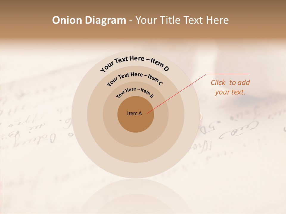 Band Gold Gift PowerPoint Template