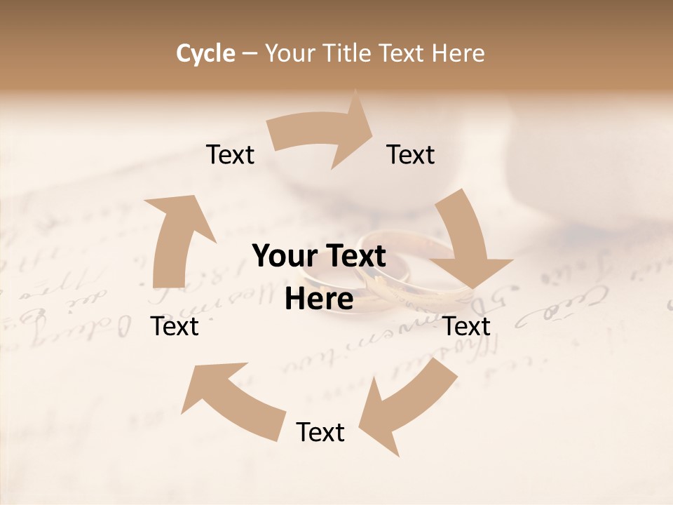 Band Gold Gift PowerPoint Template