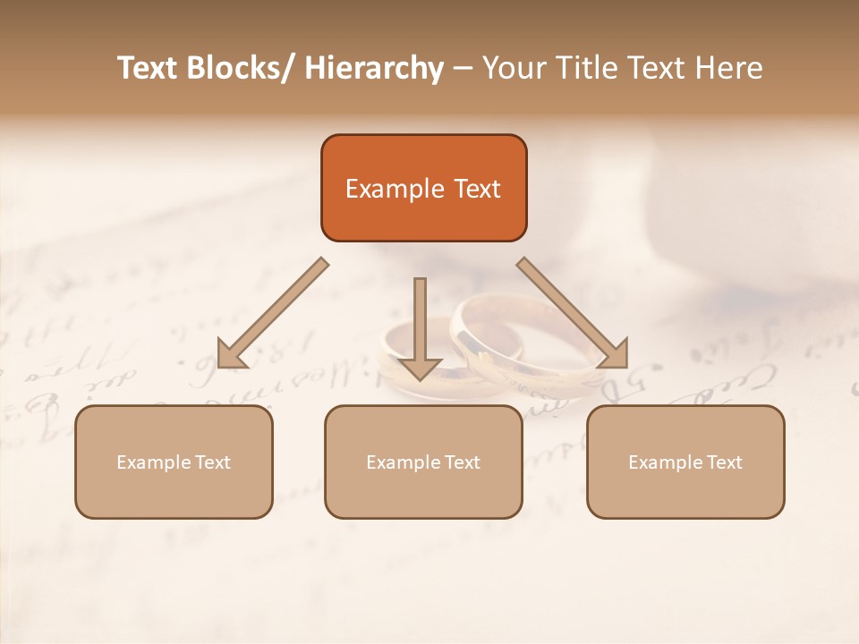 Band Gold Gift PowerPoint Template