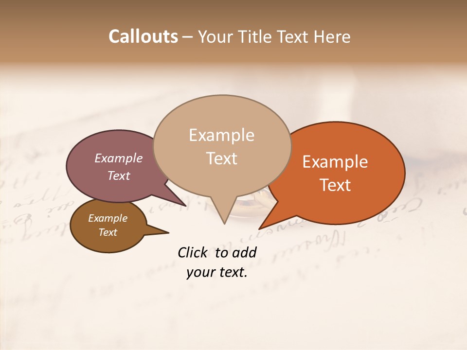 Band Gold Gift PowerPoint Template