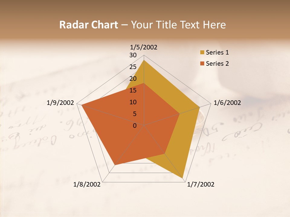 Band Gold Gift PowerPoint Template