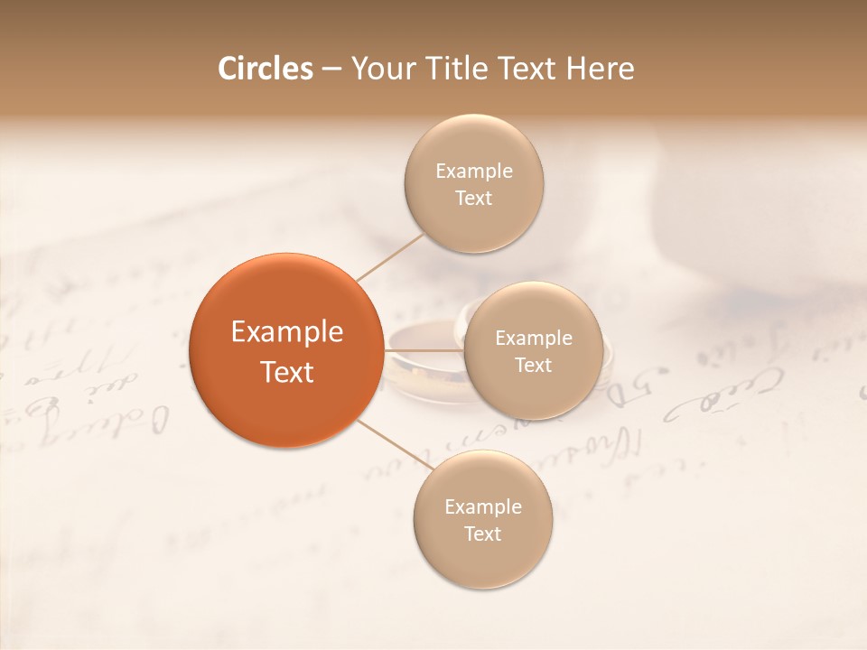 Band Gold Gift PowerPoint Template