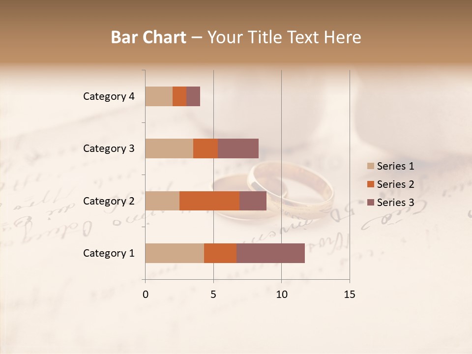 Band Gold Gift PowerPoint Template