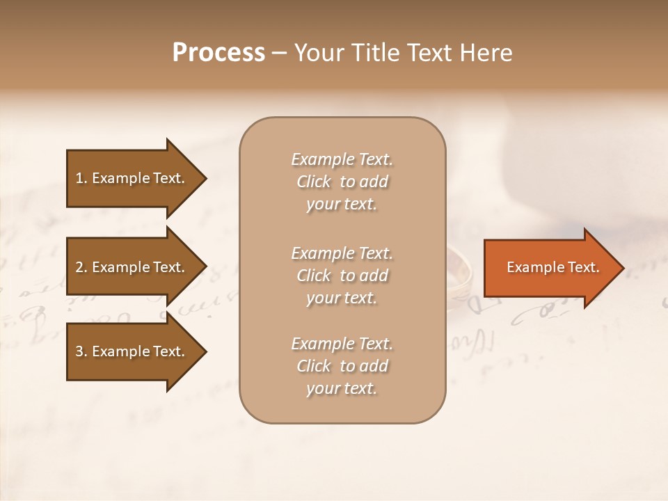 Band Gold Gift PowerPoint Template