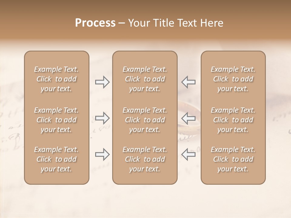 Band Gold Gift PowerPoint Template