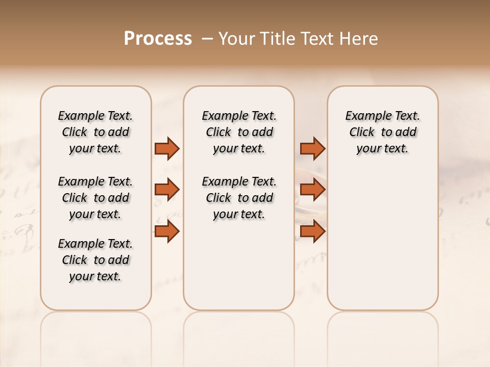 Band Gold Gift PowerPoint Template