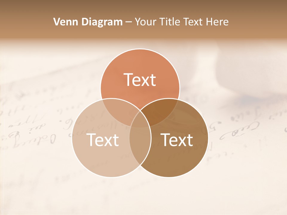 Band Gold Gift PowerPoint Template